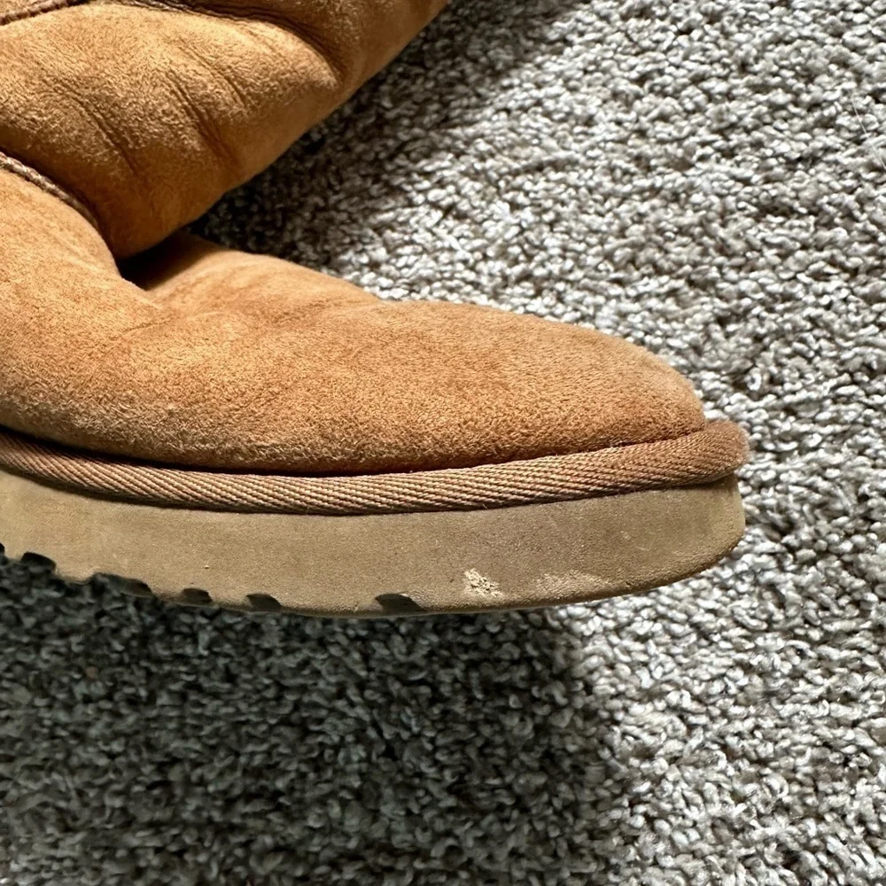 Ugg Classic Tall Pebble Chestnut Boot Size 9